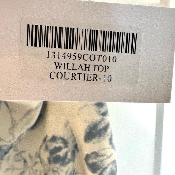 Reformation Floral Lace Trim Spaghetti Strap Top - Picture 7 of 7